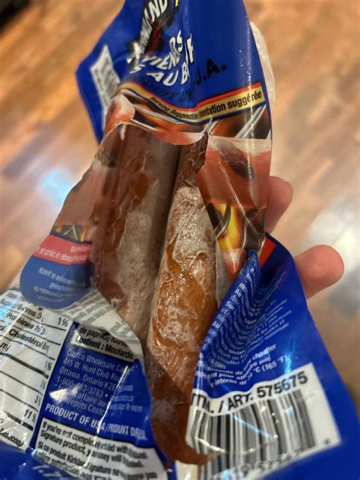 Are slimy hot dogs OK to eat?