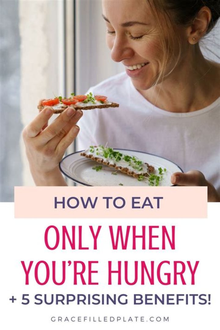 Are you happy when your hungry?