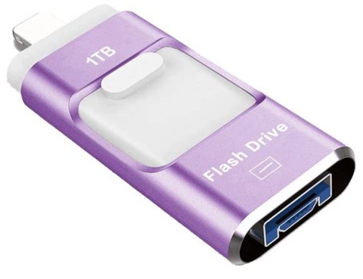 Can I put all my photos on a flash drive?