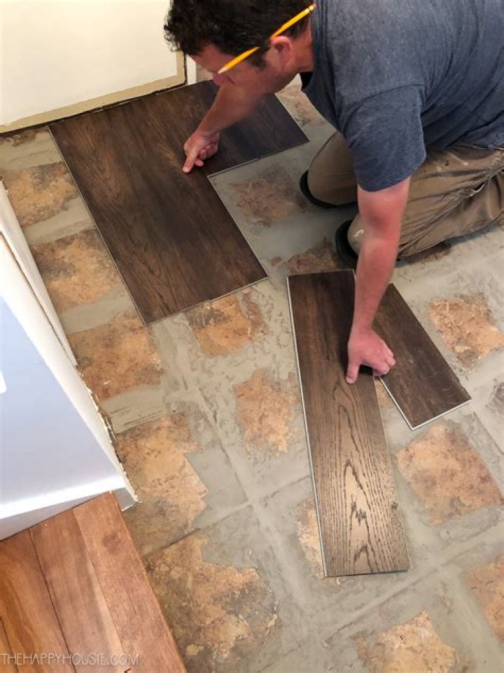 Can you put vinyl flooring over existing hardwood?
