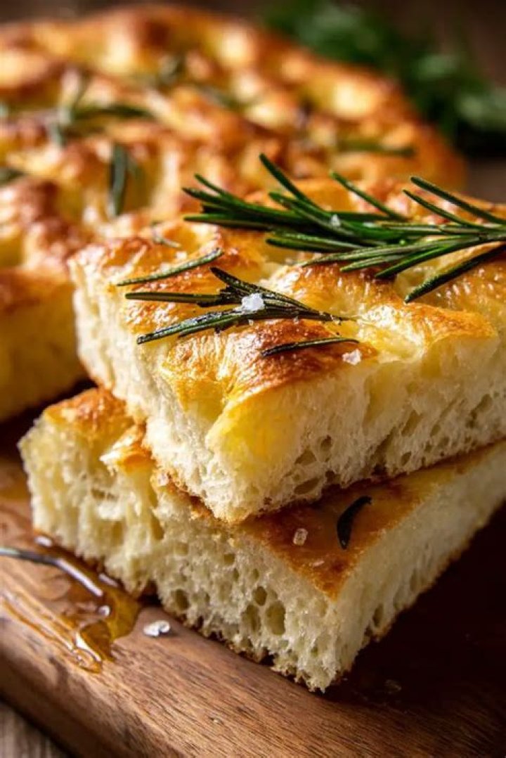Did Crystelle bake her focaccia?