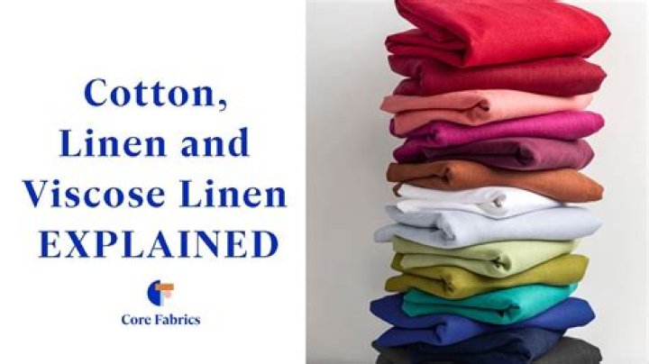 Do cotton and linen go together?