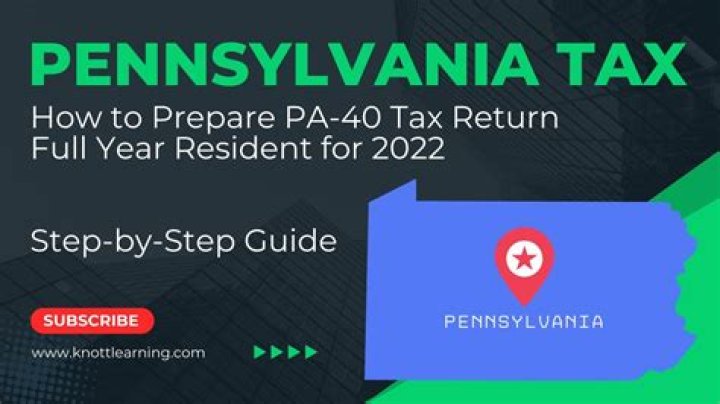 Do I need to file a Pennsylvania state tax return if I live in NJ?