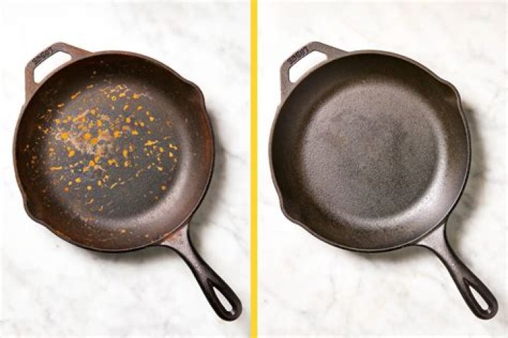Do you oil the outside of a cast-iron skillet?