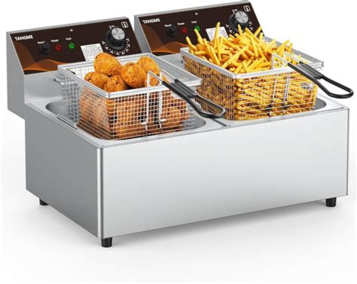 Do you put the lid down on a deep fat fryer?