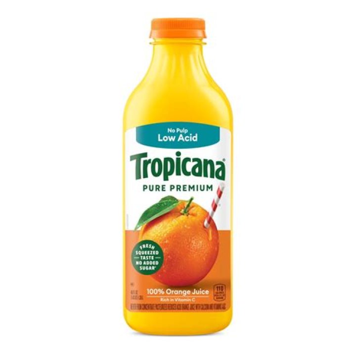 Does orange juice have folic acid?