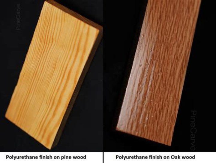 Does polyurethane make wood shiny?
