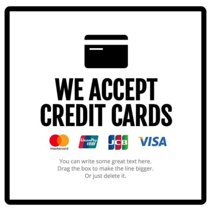 Does the Boston t take credit cards?