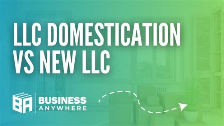 Does Va allow domestication of LLC?