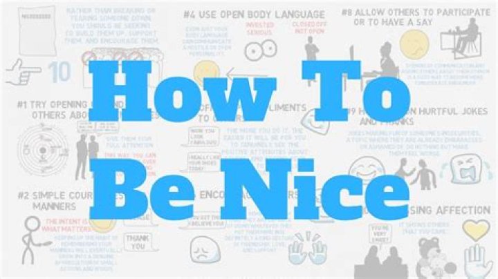 How can I be nice in a mean way?