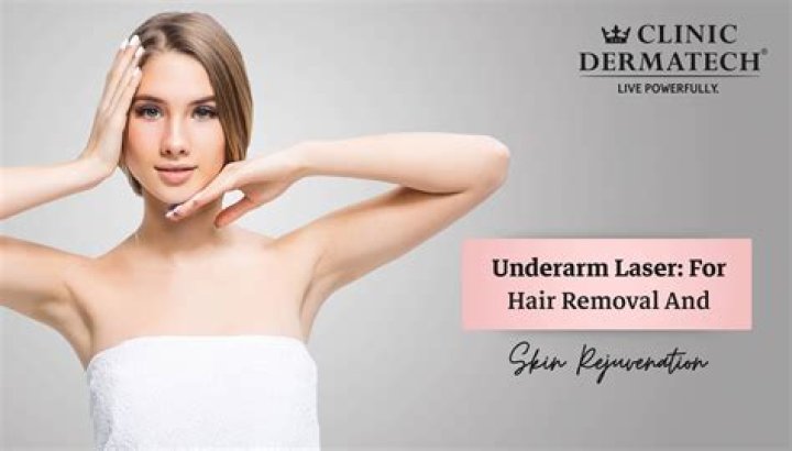 How do actors remove underarm hair?