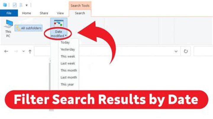 How do I filter Google search results by date?