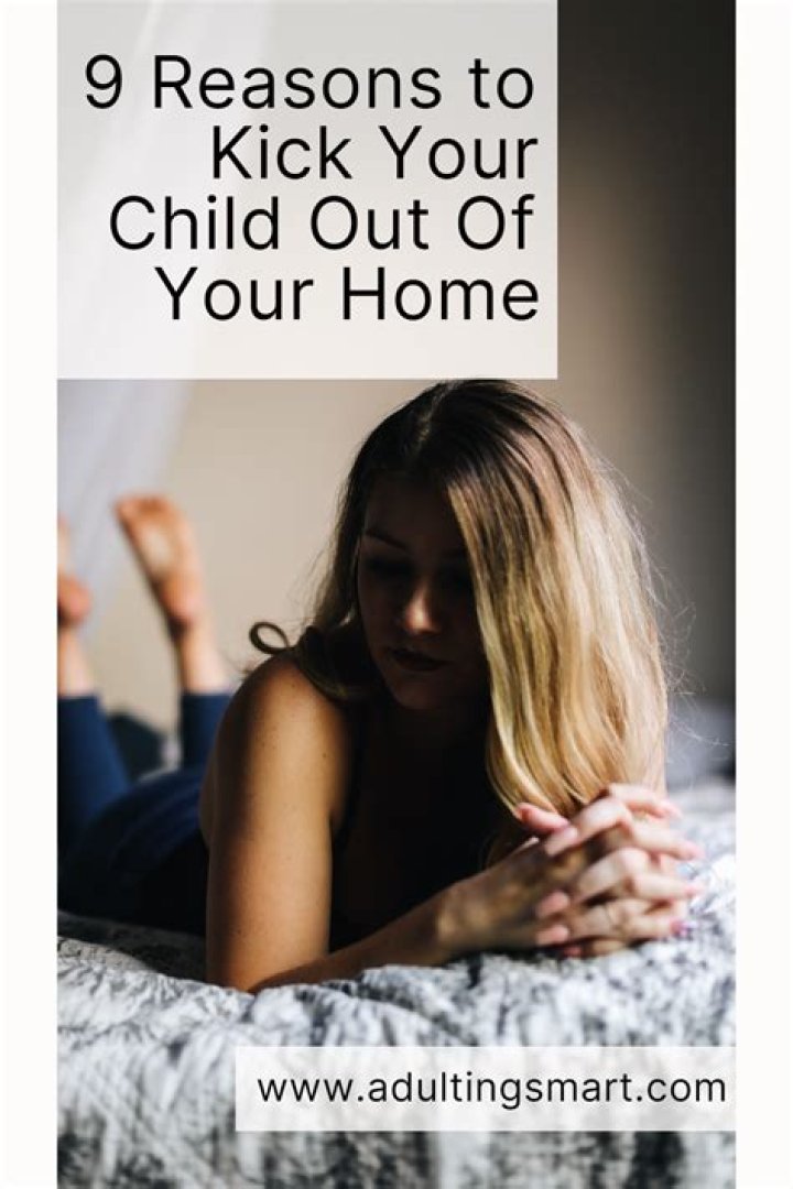 How do you kick your adult child out of the house?