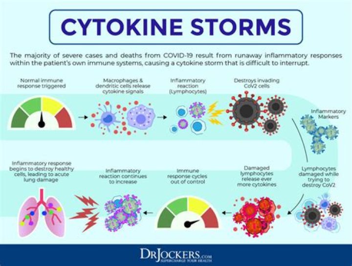 How do you know if you are having a cytokine storm?