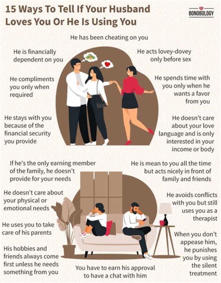 How do you know if your husband is planning on leaving you?