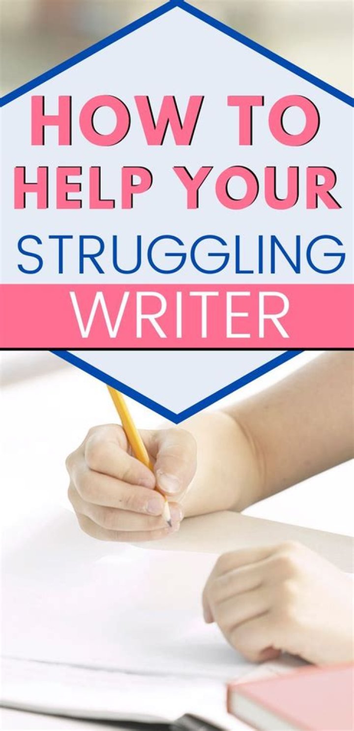 How do you teach writing to struggling writers?