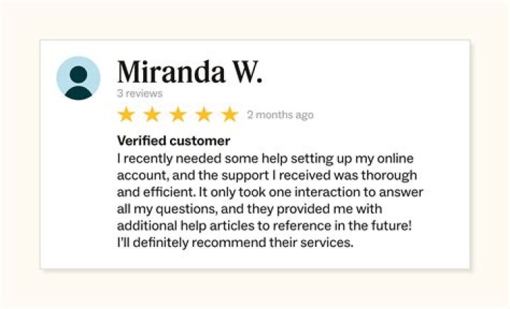 How do you write a good review for a service?