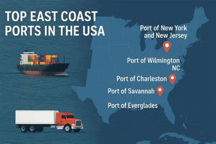 How many deep water ports are in California?