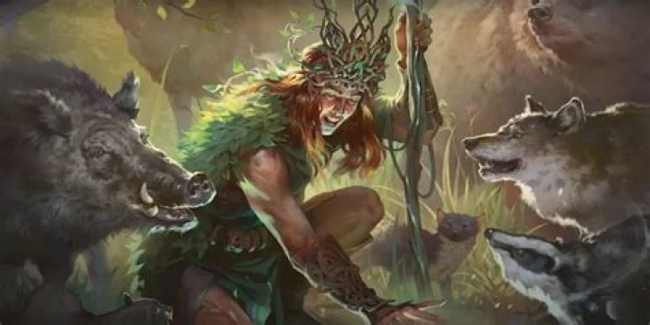 How many legendary animals are in Wrath of the Druids?