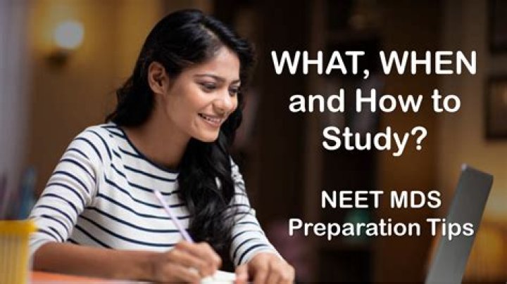 How many students NEET MDS?