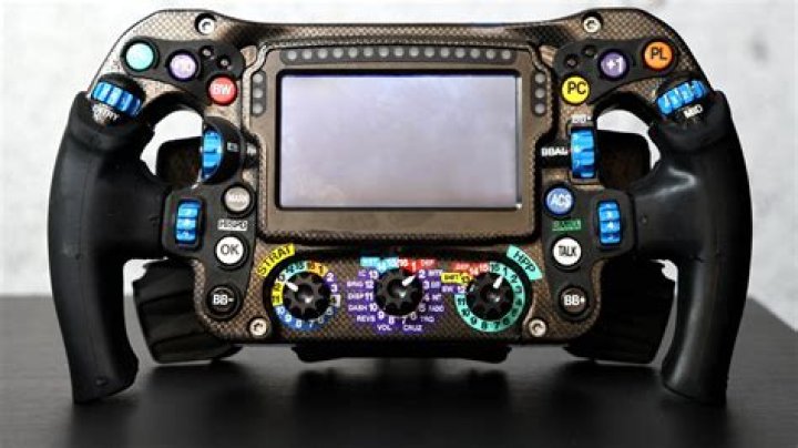 How much does an F1 steering wheel cost?