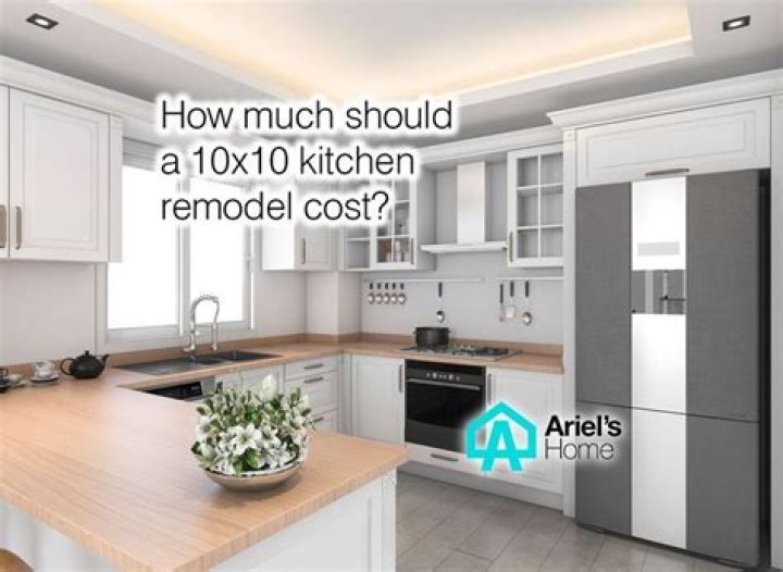 How much should a 10x10 kitchen remodel cost?