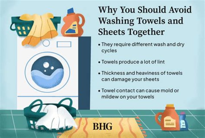How often should you wash your towels and sheets?