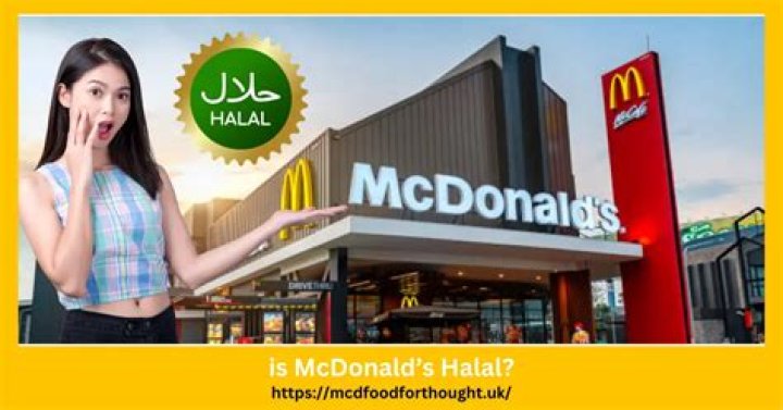 Is Thailand Mcdonalds halal?