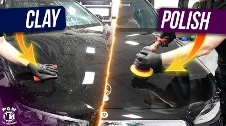 Should you clay bar before polishing?