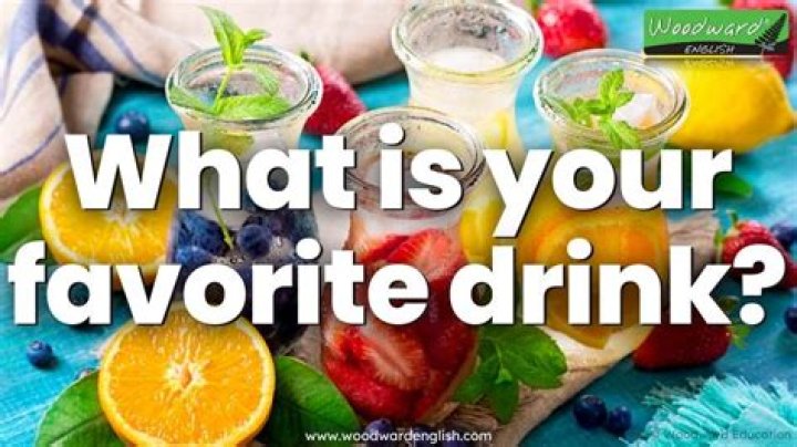 What's Niall's Favourite drink?