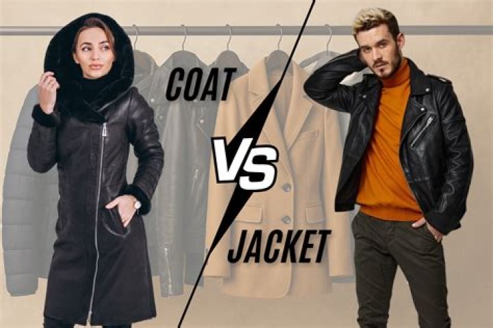 What's the difference between a jacket and a coat?