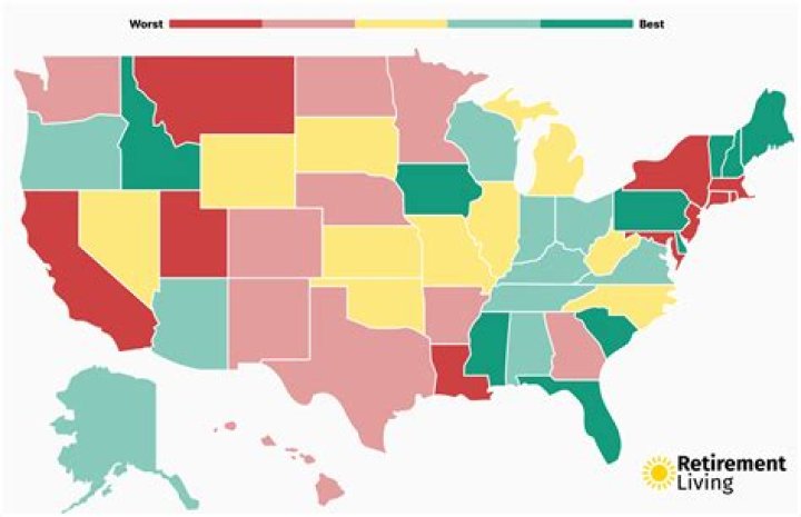 What are the top 10 retirement friendly states?
