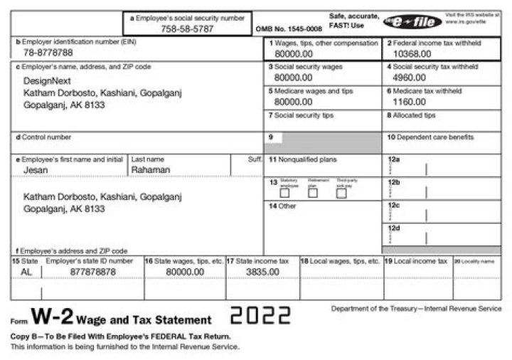 What box on your W-2 shows wages and income?