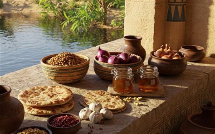What did pharaohs eat?