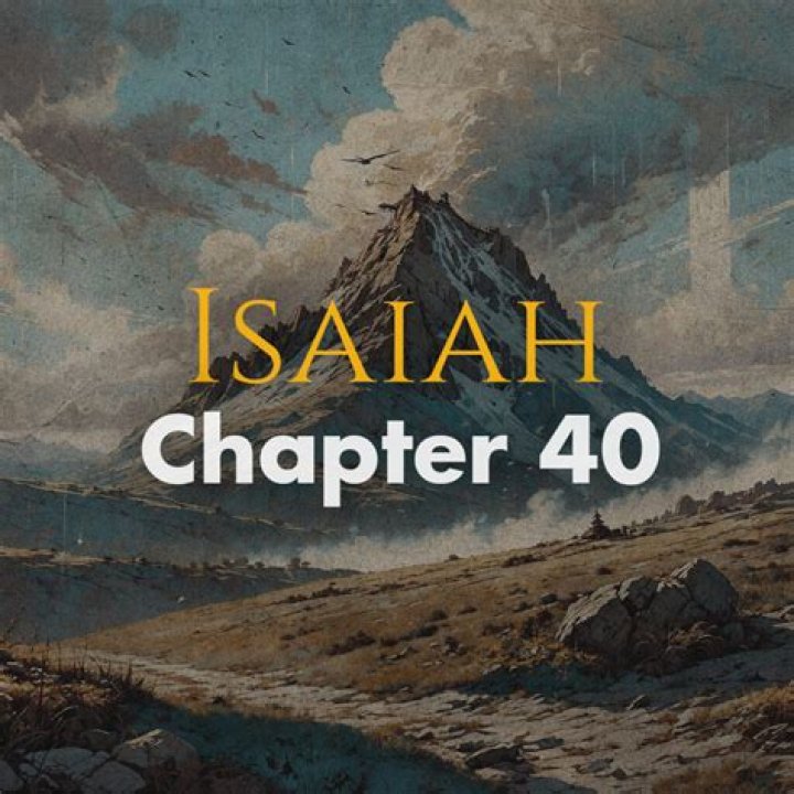 What does Isaiah chapter 40 verse 2 mean?