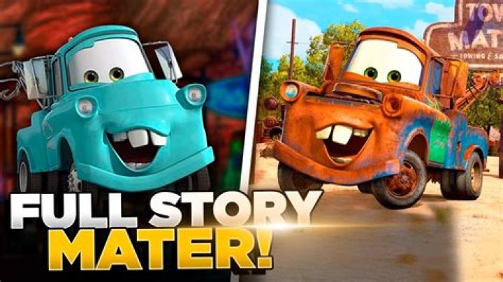 What does mater from cars say?
