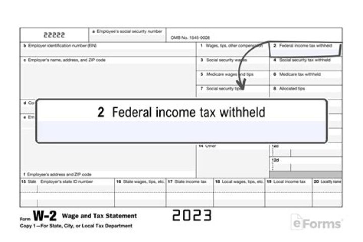 What federal tax withheld do I get back?