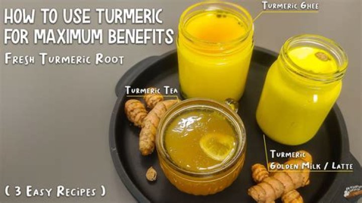 What happens if you drink turmeric juice everyday?