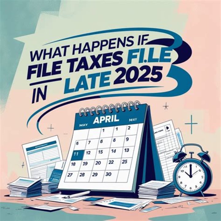 What happens if you file a tax return late?