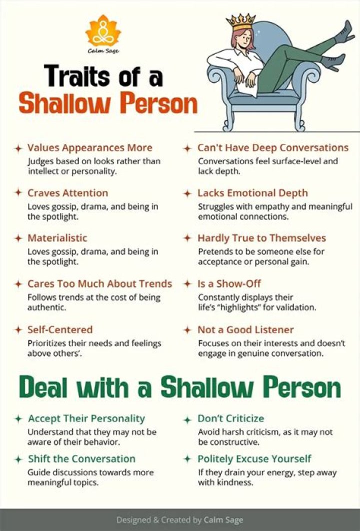 What is a shallow girl?