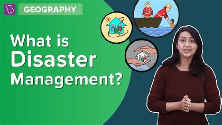 What is disaster management class 8?