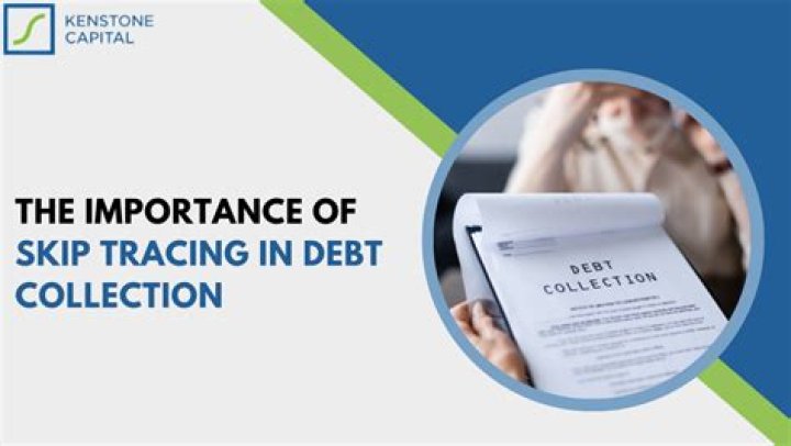 What is skip tracing in debt collection?