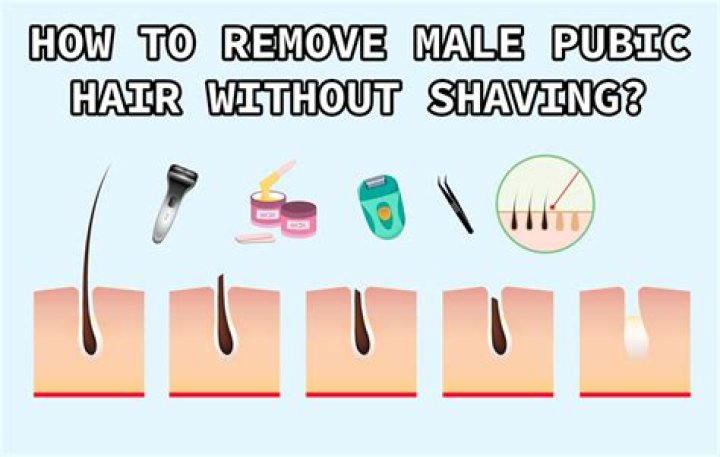 What is the most effective way to remove pubic hair?