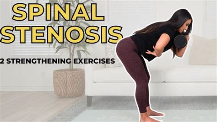 What kind of exercise is good for spinal stenosis?