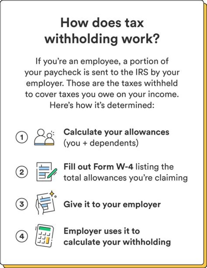 What should I do if my employer is not withholding my taxes?