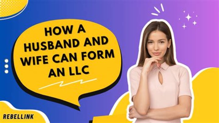 When to start a husband and wife LLC?