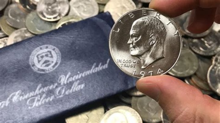 Which Eisenhower dollars are 40% silver?