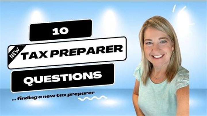 Who is considered to be a tax preparer?