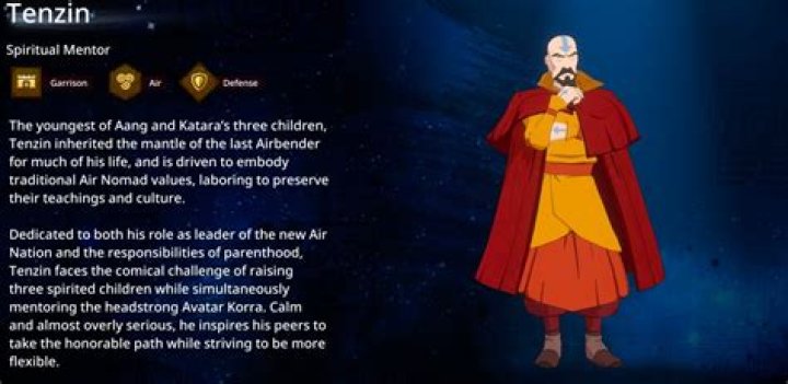 Who is Tenzin's daughter?