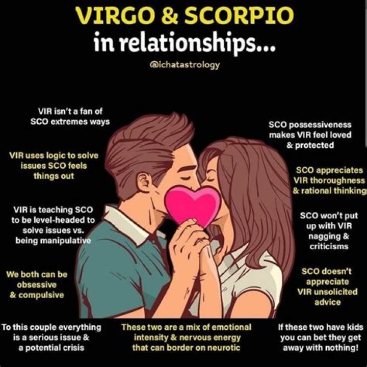 Why are Scorpios attracted to Virgos?